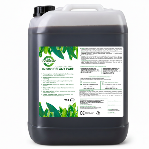 LIQUID ORGANIC INDOOR PLANT CARE