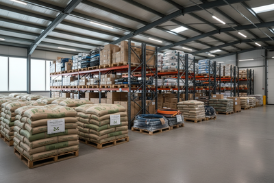 Mixed warehouse goods